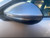 VW GOLF MK 7 USED LH DOOR MIRROR IN SILVER STANDARD TYPE A7W PAINT CODE