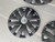 VW POLO 6R USED SET OF 4 BLACK HUB CAPS 6R0 601 147 C