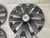 VW POLO 6R USED SET OF 4 BLACK HUB CAPS 6R0 601 147 C