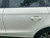 AUDI A1 USED LHR DOOR SHELL IN WHITE Y9K PAINT CODE