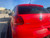 VW POLO 6R EARLY USED REAR BAR COVER IN RED P3G PAINT CODE
