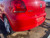 VW POLO 6R EARLY USED REAR BAR COVER IN RED P3G PAINT CODE