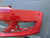 VW POLO 6R USED FRONT BAR COVER IN RED 6R0 807 221
