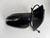 VW GOLF MK6 CONVERTIBLE USED LH DOOR MIRROR IN BLACK C9X PAINT CODE
