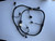 VW GOLF MK6 CONVERTIBLE USED REAR BAR PARKING SENSOR WIRING 5K7 971 104 D