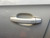AUDI A1 USED LHR OUTER DOOR HANDLE WITH CARRIER IN WHITE