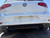 VW GOLF MK7 1/2 R LINE USED REAR BAR COVER IN WHITE C9A PAINT CODE