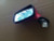 AUDI 80 CABRIOLET LH DOOR MIRROR USED IN RED FEW MARKS