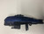 BMW E87 USED LHR OUTER DOOR HANDLE WITH CARRIER IN BLUE