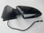 POLO 6R USED RH DOOR MIRROR IN BLACK  6R2 857 508 AB C9X PAINT CODE