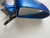 VW BEETLE 1998-2003 USED RHF DOOR MIRROR IN BLUE W5Y PANT CODE 