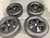 VW AMAROK USED SET OF 4 MAG WHEEL 18 INCH WITH AS NEW ALL TERRAIN  TYRES 2H6 601 025 IN BLACK