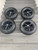 VW AMAROK USED SET OF 4 MAG WHEEL 16 INCH 2H0 601 025 AE WITH USED COOPER AT TYRES
