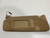 BMW E90 USED LH SUNVISOR IN CREAM COLOUR 