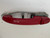 VW BEETLE USED LHF OUTER DOOR HANDLE  WITH CARRIER IN RED 1C0 837 885