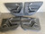 AUDI A1 5 DOOR S LINE SET OF 4 DOOR TRIMS  8X4 868 115  8X4 867 318 8X4 867 117  8X4 867  118
