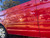 VW MULTIVAN  T5 USED RH SLIDING DOOR SHELL  IN RED A3H PAINT CODE