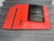 VW CADDY LIFE USED RH SLIDING DOOR SHELL WITH GLASS IN SUDOWN ORANGE B2A CODE