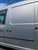 VW CADDY 2K MAXI USED LH DOOR SHELL IN SILVER LA7W PAINT CODE