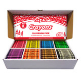 Soybean Crayons, Large, 8 Colors - DIX00900