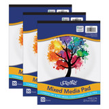 Watercolor Paper White Package 140 lb. 9 x 12 50 Sheets per Pack 2 Packs