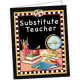 Mary Engelbreit Substitute Teacher Pocket Folder - TCR4834