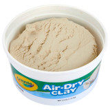 4 Ea) Crayola Air Dry Clay 2.5 Lbs White