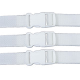 Junior Seat Replacement Belt, Black, Pack of 3