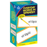 Everyday Words in Spanish: Photographic Flash Cards, Grade PK-8 - CD-3924