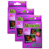 Photographic Memory Matching Game, Insects & Bugs, Pack of 3