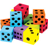 Foam Numbered Dice (numerals 1-12) - TCR20609