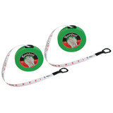 Wind Up Tape Measure, 33 ft., Pack of 2