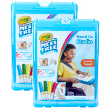 Color Wonder Mess Free Stow  Travel Kit, 2 Kits
