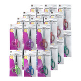 Children's 5" Scissors, Pointed Tip, Assorted Colors, Pack of 24
