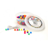 Bucket O Beads, Neon Barrel, 6 x 9 mm, Pack of 375