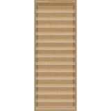 14-Pocket Pocket Chart, Burlap Design, 13" x 34"