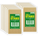 Foil Star Stickers, 3/4, Gold: Pack of 175