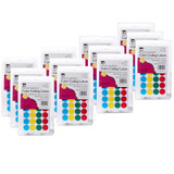 Self-Adhesive Color-Coding Labels, Assorted Colors, 1000 Per Pack, 12 Packs
