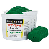 Art-Time Dough, 3lb Tub, Green, Pack of 3