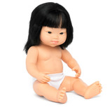Anatomically Correct 15" Baby Doll, Down Syndrome Asian Girl