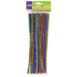 Chenille Stems Pipe Cleaners 12 Inch x 6mm 100-Piece, Kelly Green