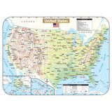 Shaded State Wipe-Off Maps, U.S. - UNI28420