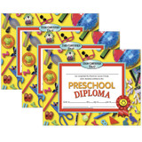Preschool Diploma, 8.5" x 11", 30 Per Pack, 3 Packs - H-VA606-3