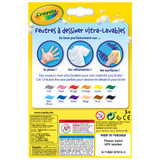 TeachersParadise - Crayola® Ultra-Clean Markers, Fine Line, Assorted  Colors, 12 Per Box, 3 Boxes - BIN587813-3