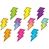 Brights 4Ever Lightning Bolts Accents, 30 Per Pack, 3 Packs