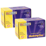 Modeling Clay, 5 Primary Color Assortment, 5 sticks/5 lbs. Per Set, 2 Sets