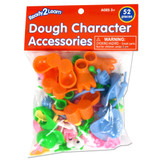 Dough Character Accessories, 52 Per Set, 3 Sets