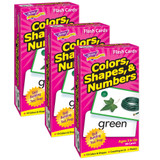 Colors, Shapes, & Numbers Skill Drill Flash Cards, Pack of 3