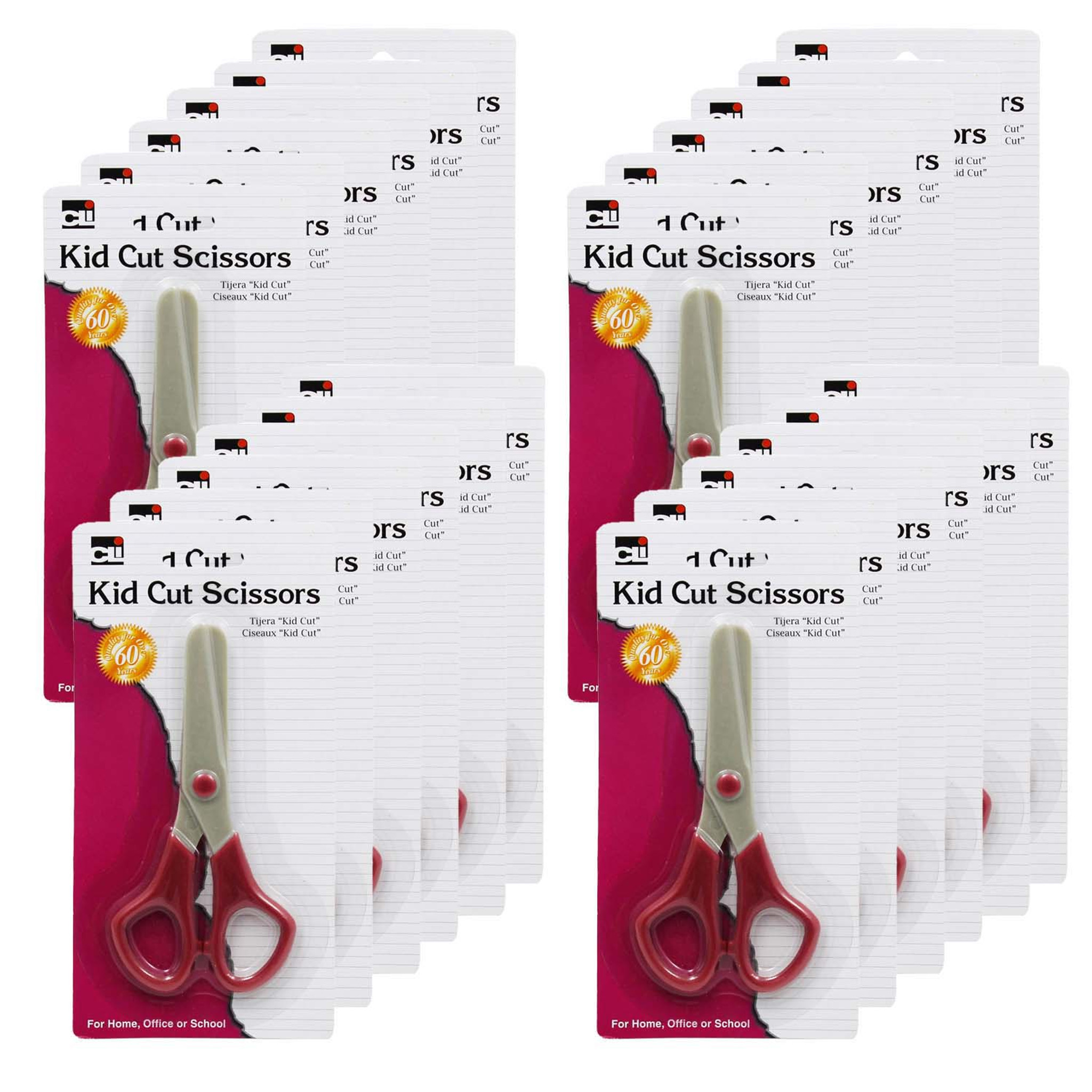 Colorations® Plastic Scissors - Set of 24