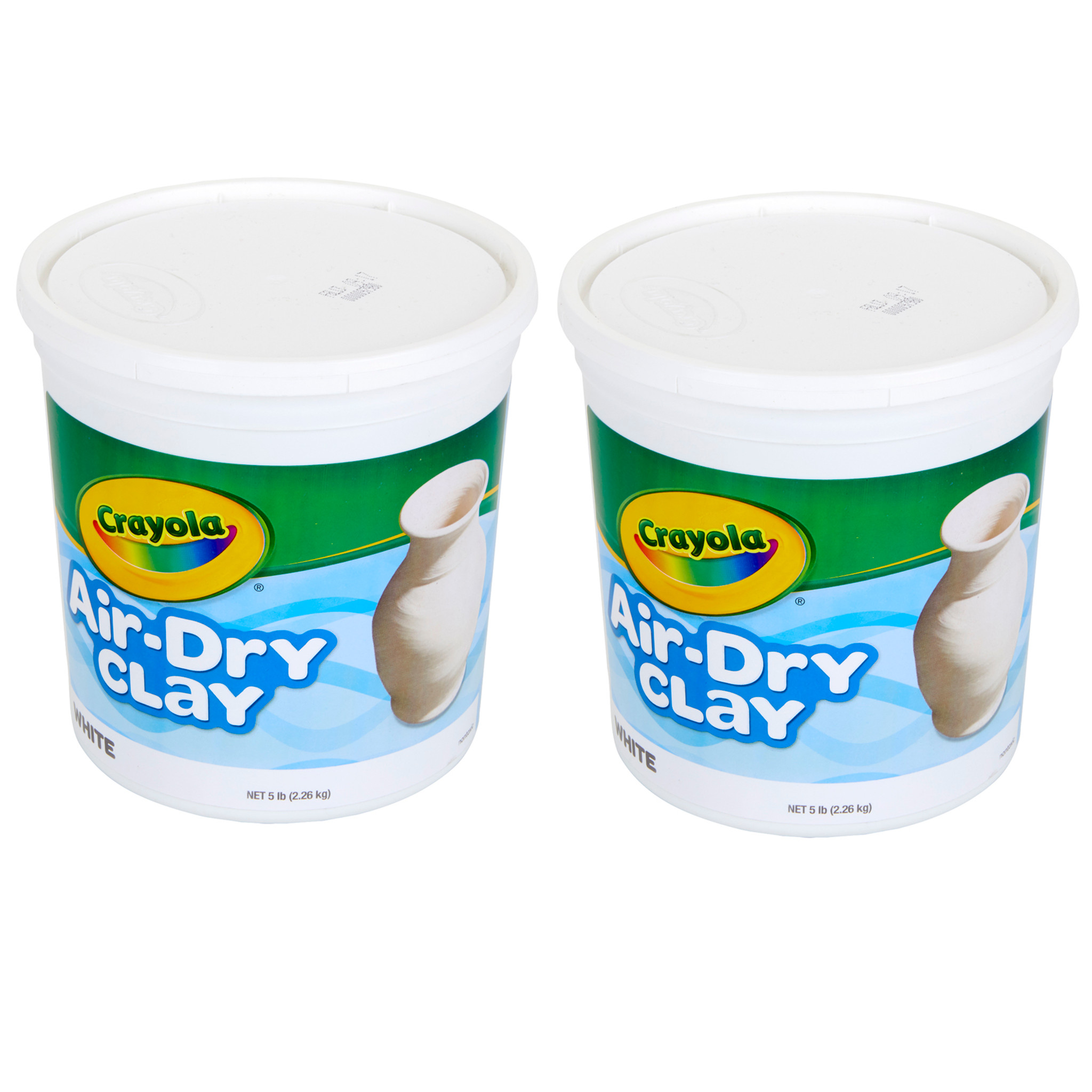 Crayola Air Dry Clay 5 lbs White